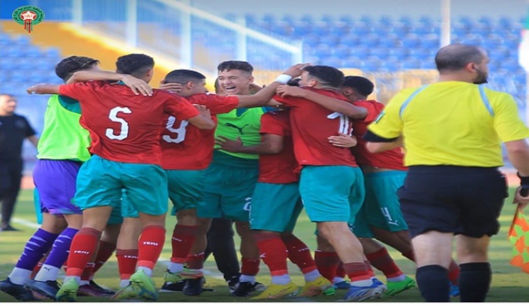 المنتخب المغربي للشبان يهزم الجزائر ب 0/2 في المباراة التي دارت بمصر