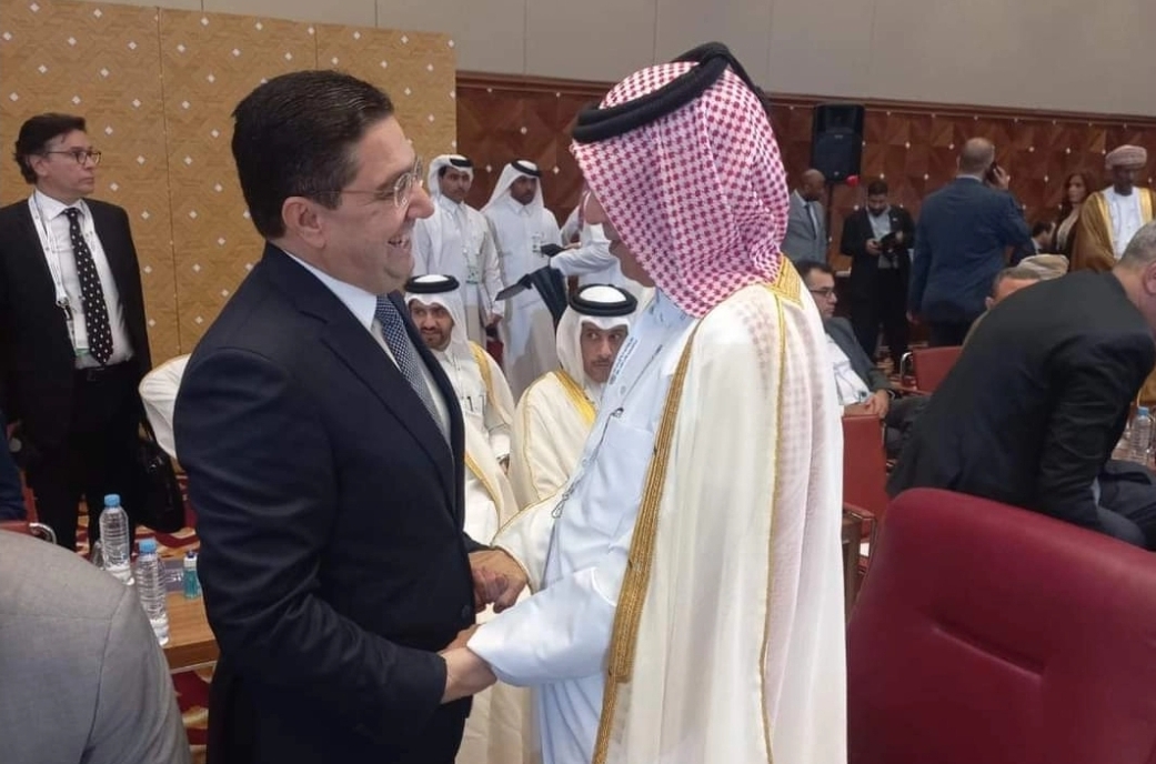 توضيح :   بوريطة لم يغادر الجزائر والجامعة العربية ترد على قناة تلاعبت بخريطة المغرب