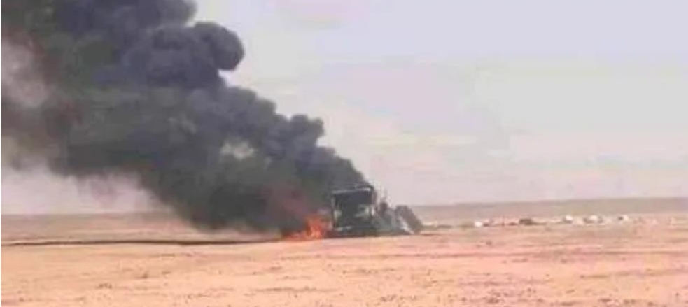 بعد تحذيره لـ”البوليساريو” من الأمم المتحدة بتدميرها … المغرب يشن قصفا حارقا على عربات “مجهولة” في المنطقة العازلة بالصحراء