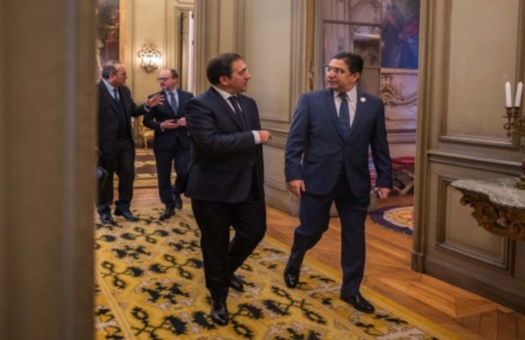 بوريطة يلتقي وزير خارجية إسبانيا في باريس ويتفقان على موعد الاجتماع رفيع المستوى