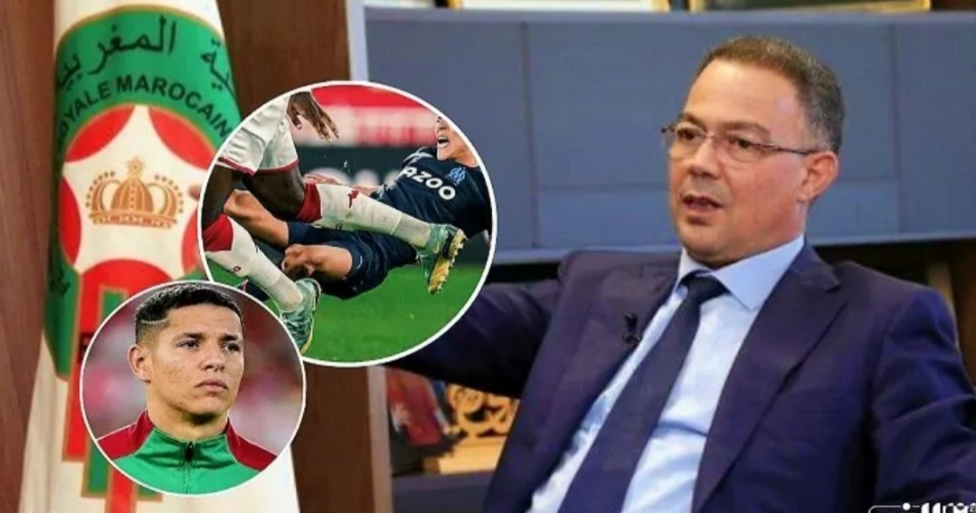 بعد إصابته الخطيرة  .. .”لقجع” يُفاجئ النجم “حارث” بقرار دعوته لحضور مونديال قطر