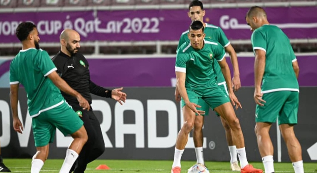 المنتخب المغربي يتحدى بلجيكا في مونديال قطر ورغبة الفوز هي رهان الركراكي
