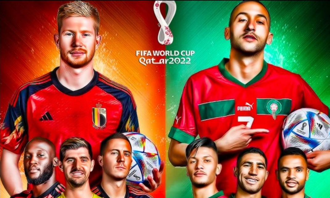 تنطلق بعد قليل … الترددات والقنوات الناقلة لمباراة المغرب وبلجيكا اليوم في كأس العالم قطر 2022