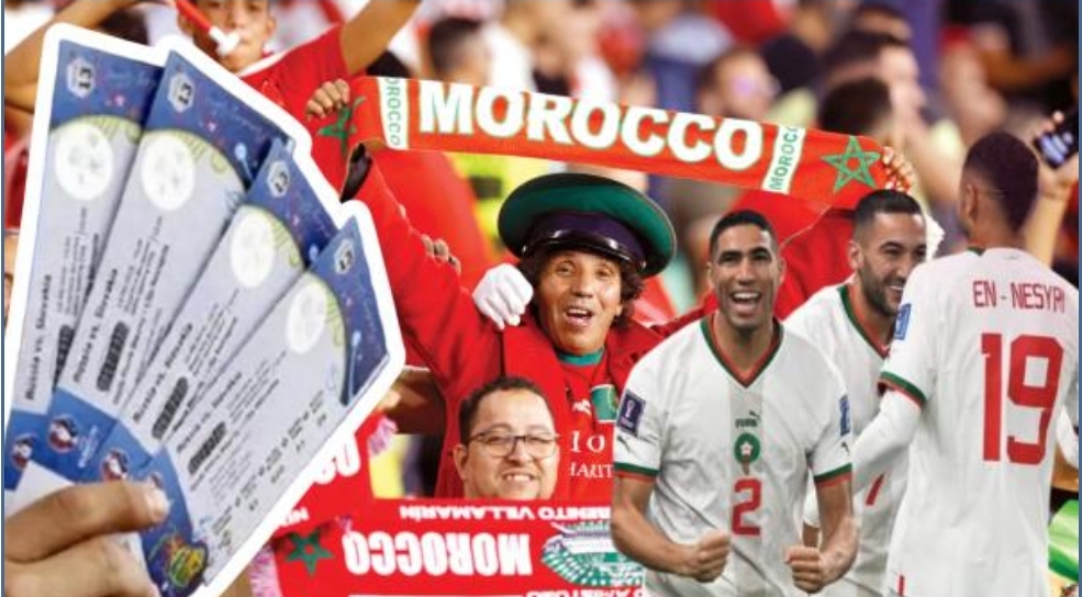 أرخصها بأزيد من 10 آلاف درهم … أسعار تذاكر مقابلة “المغرب” و “البرتغال” الأغلى بين كل مواجهات ربع نهائي المونديال