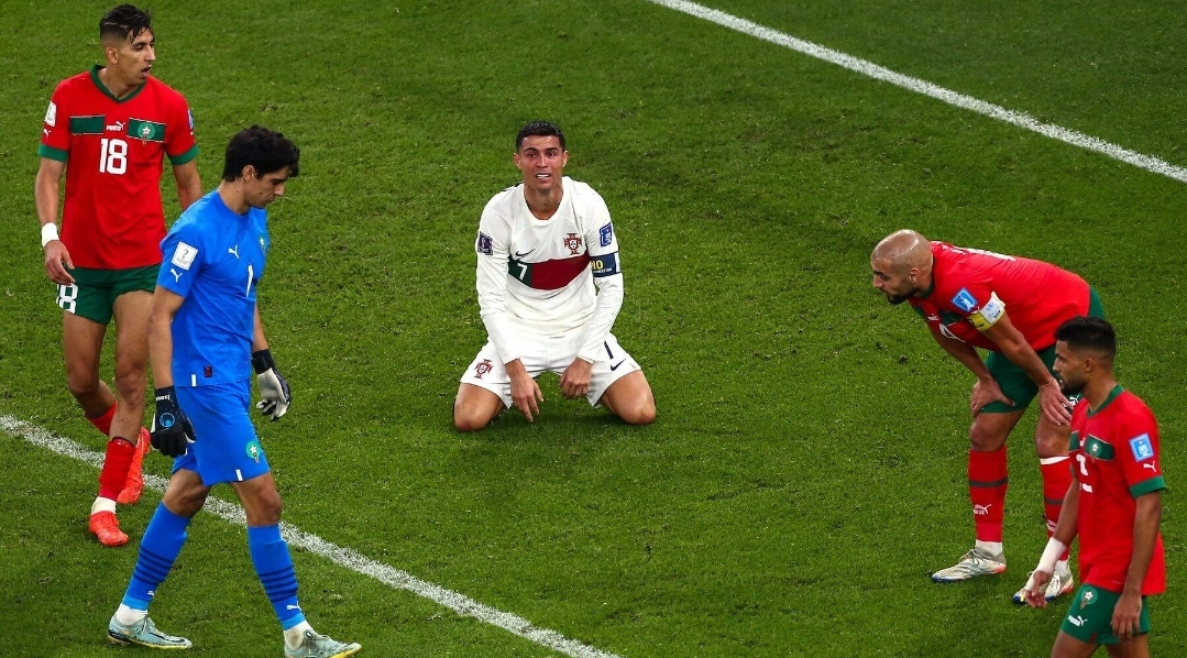 المنتخب المغربي ينهي مسيرة رونالدو إلى الأبد .. نهاية أسطورة وبداية تاريخ