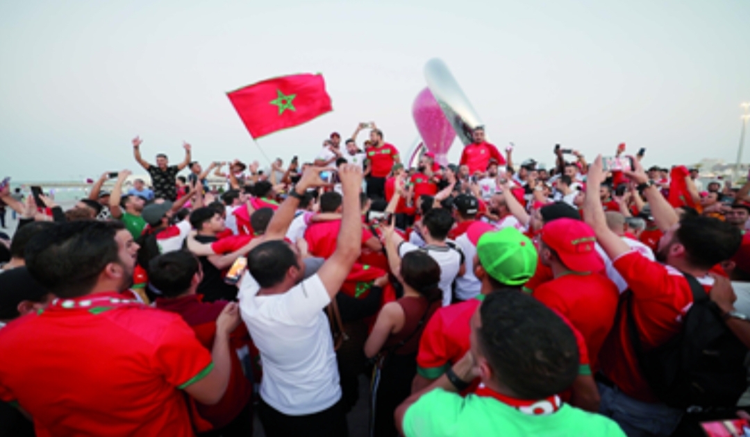 مشاهد وعبر يصنعها المنتخب المغربي بمونديال قطر