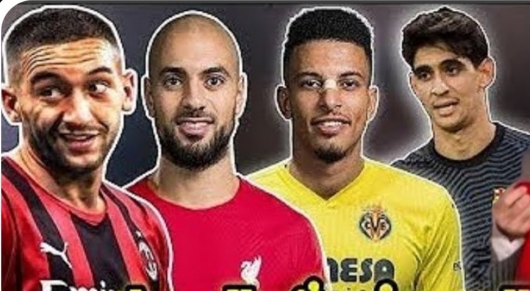 5 نجوم مغاربة ضمن تصنيف أفضل 100 لاعب في العالم حسب “الغارديان”