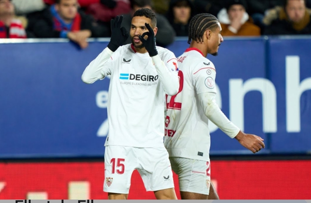 بالفيديو :    “النصيري” يسجل ثنائية ويقود إشبيلية لتحقيق فوز ثمين في الدوري الإسباني