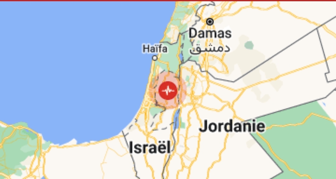 هزة أرضية جديدة بالشرق الأوسط وهذه المرة تضرب فلسطين ومركزها نابلس