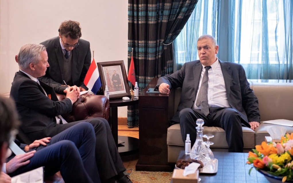 لفتيت يستقبل الوزير الهولندي المكلف بالهجرة ويتباحث معه التعاون في محاربة الجريمة