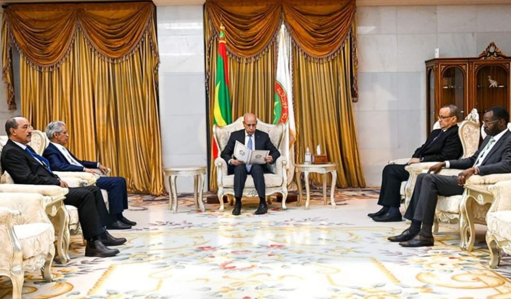 ولد الغزواني يستفز المغرب ويستقبل وفدا من البوليساريو