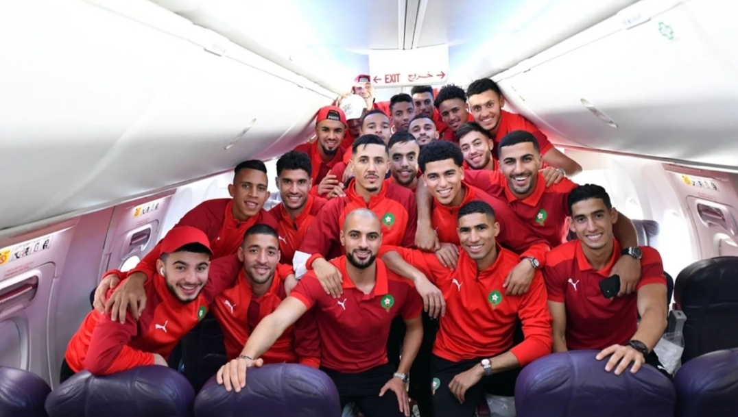 بعد هزمه للبرازيل … المنتخب المغربي يشد الرحال إلى مدريد
