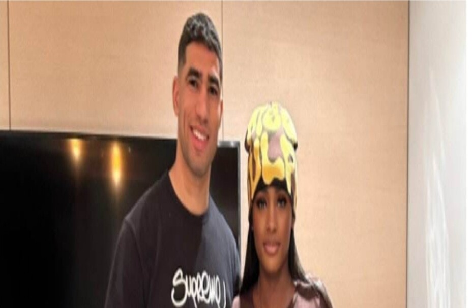 بعد إنفصاله عن التونسية عبوك .. حكيمي يرتبط بشابة سمراء فاتنة