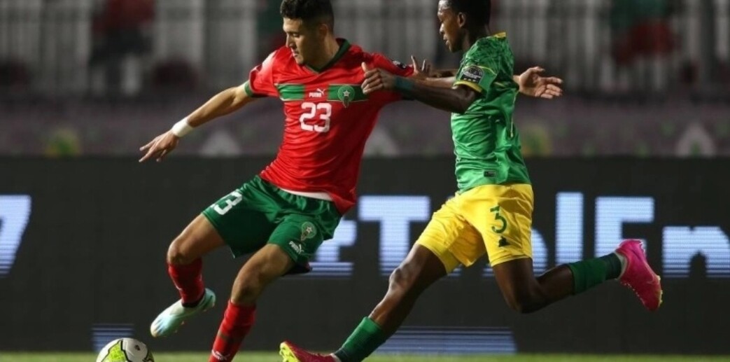 المنتخب المغربي يهزم جنوب إفريقيا المؤازر من الجمهور الجزائري بهدفين