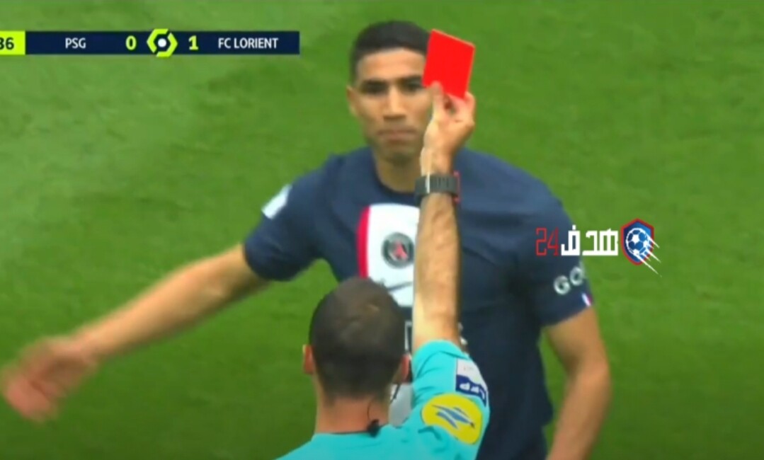 مدرب باريس سان جيرمان ينتقد “حكيمي” ويصف ماقام به داخل الملعب بالسخيف !