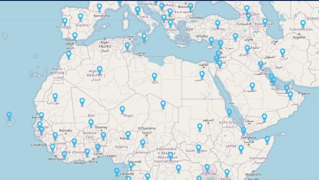 حكومة مدريد عبر مؤسستها المكلفة بدعم شركاء إسبانيا تنشر الخريطة الكاملة للمغرب