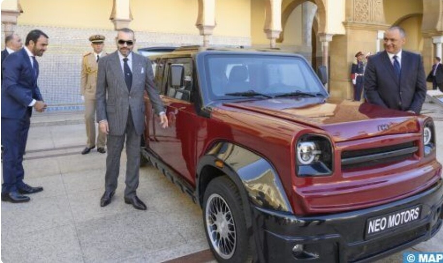 الملك يترأس حفل تقديم نموذج أول سيارة مغربية موجهة للعموم