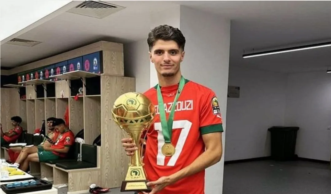 الحسيمي أسامة العزوزي نجم المنتخب الوطني الأولمبي يوقع لفريق بولونيا الإيطالي لخمس سنوات