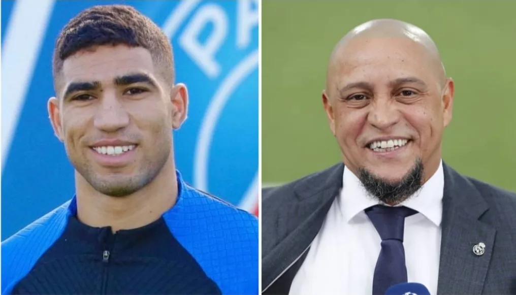 روبيرتو كارلوس:      النجم حكيمي أفضل الأظهرة التي رأيتها في تاريخ كرة القدم