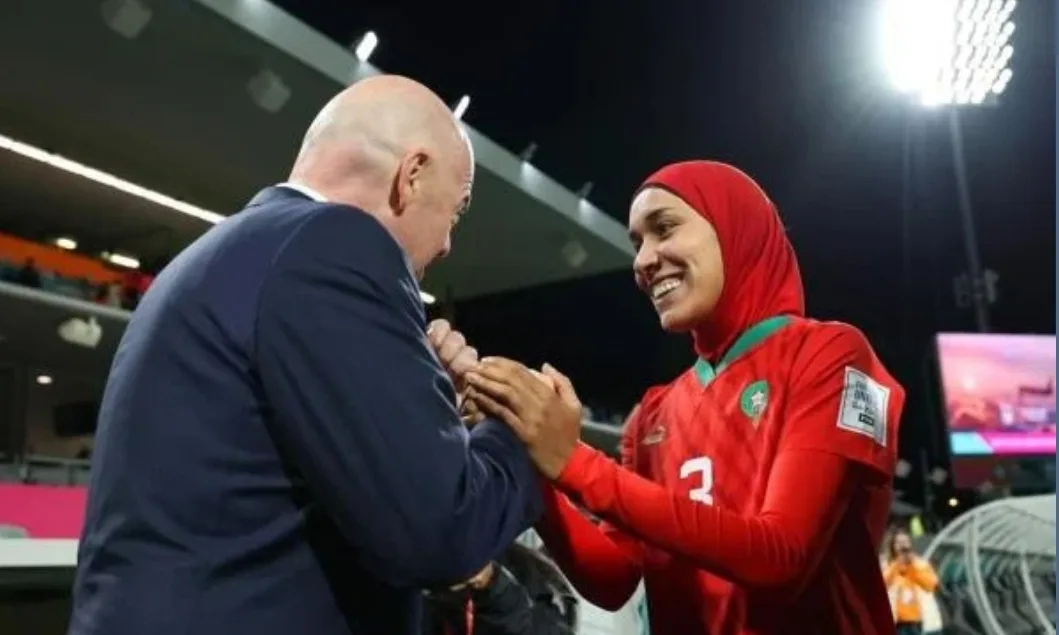 رئيس “الفيفا” كان أو مناصر للمنتخب المغربي للسيدات وهذا ما قاله بعد نهاية مباراة كولومبيا