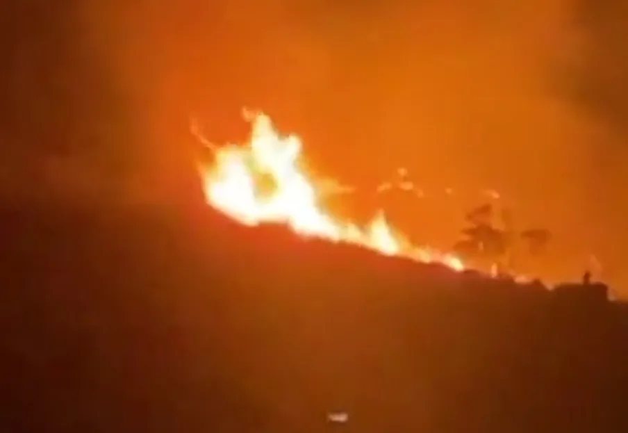 فيديو :     فرار عدد كبير من سكان منطقة الرميلات بطنجة بعد وصول ألسنة النيران إلى منازلهم وبمحيط قصر الملك السعودي