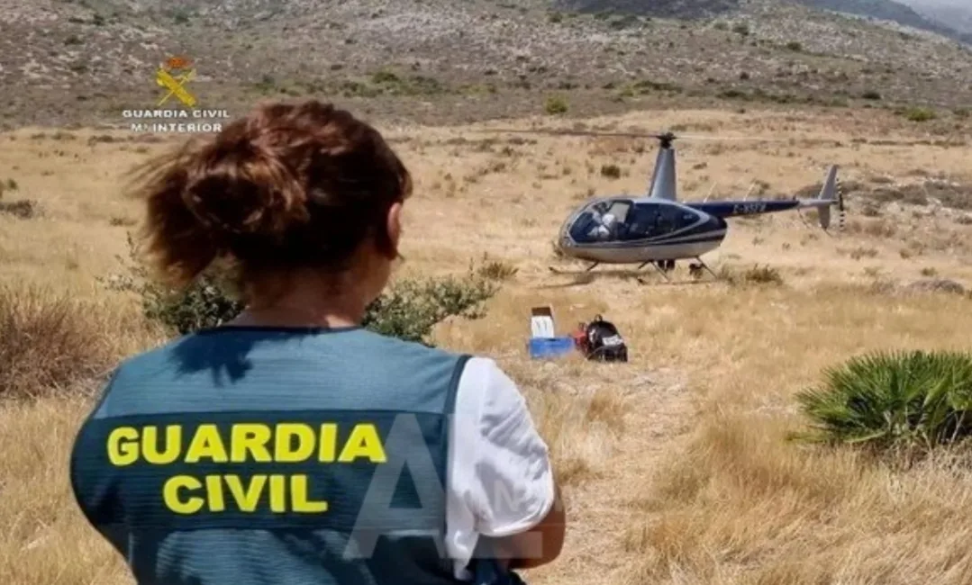 محكمة إسبانية تدين متهمين بشراء مروحية لتهريب الحشيش من المغرب