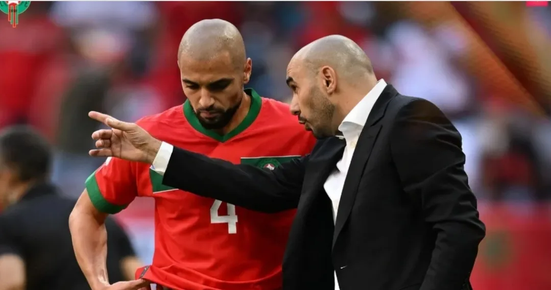 الركراكي يسقط النجم أمرابط من لائحة الأسود ويعوضه بيحيى جبران