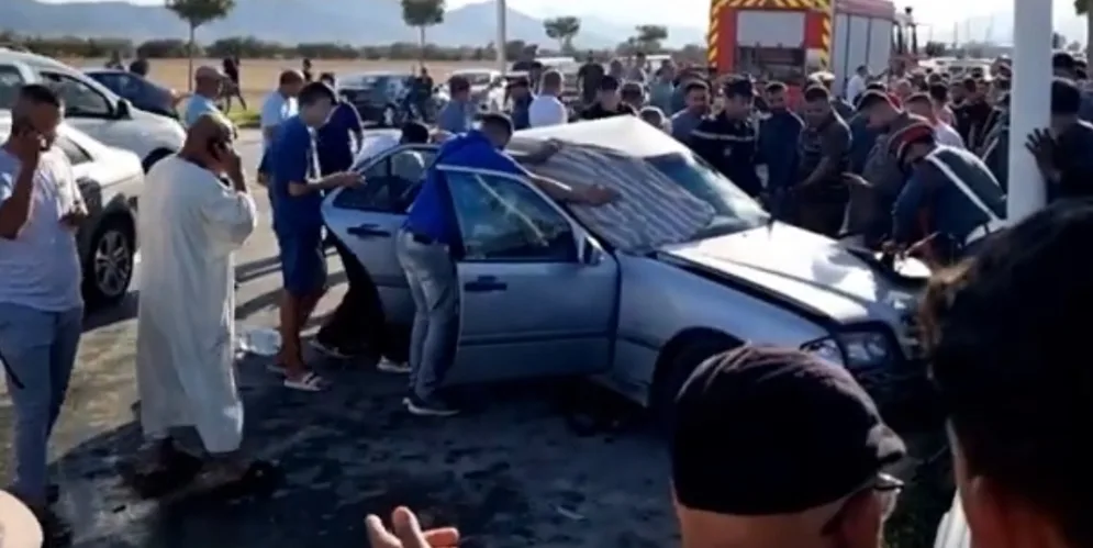 مقتل زوجين بشكل مروع في حادثة سير ضواحي مديتة الدريوش