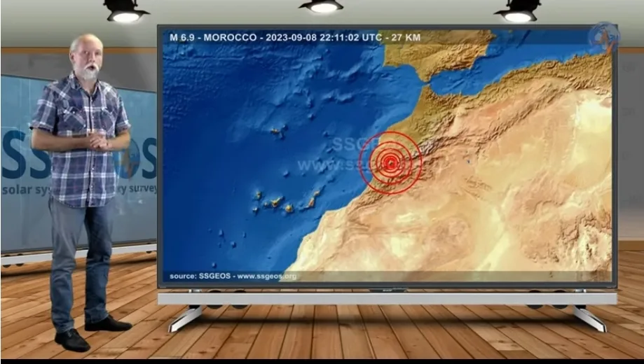 فيديو :     العالم الهولندي الشهير يحذر من زلزال آخر أقوى ومدمر قد يصيب المغرب خلال الأيام القليلة المقبلة