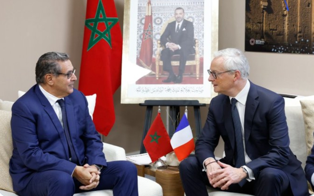 أخنوش يستقبل وزير الإقتصاد الفرنسي ويوجه له ضربة تحت الحزام بخصوص قبول المغرب لمساعدات زلزال الحوز