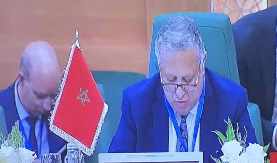 بلسان مصطفى المنصوري … المغرب يصعد من لهجته ضد إسرائيل بشكل حاد !