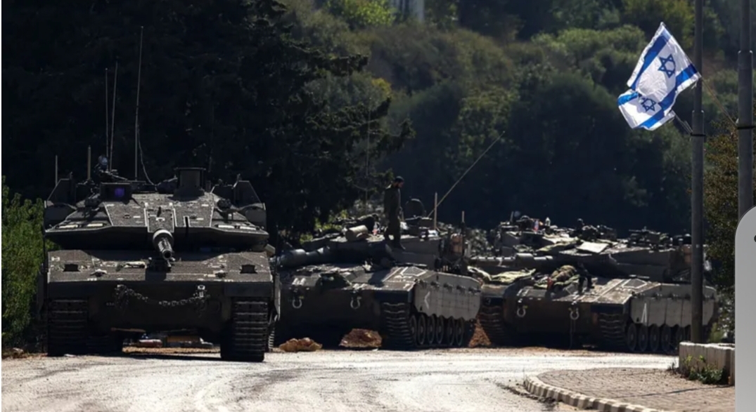 إسرائيل تبدأ إجتياح بري شامل لقطاع غزة تشارك فيه طائرات ودبابات