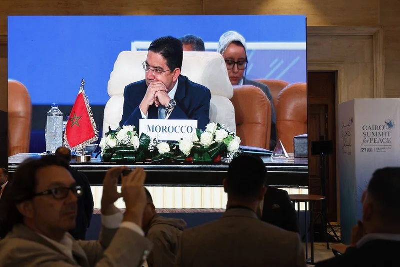 وإقامة الدولة الفلسطينية في “قمة السلام” بالقاهرة