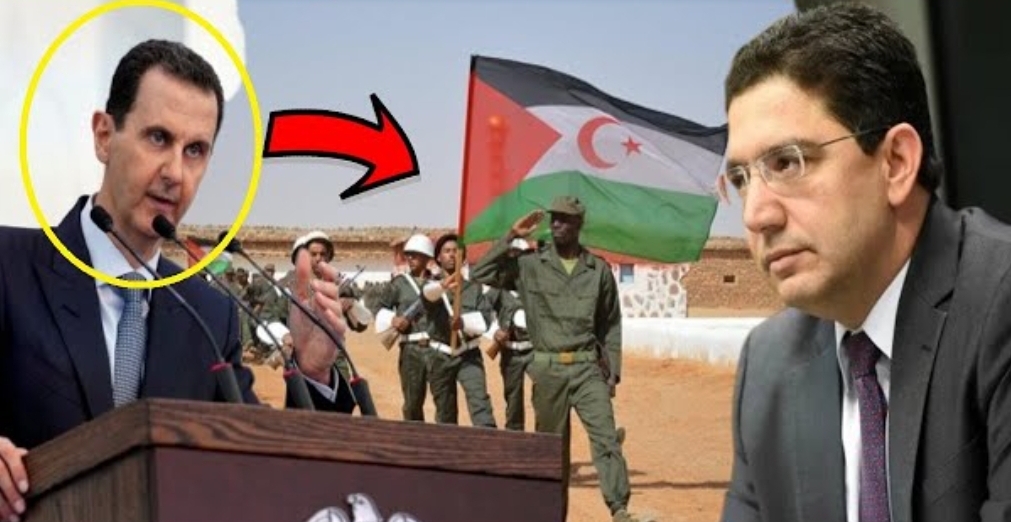 بشار المترنح يعيد علاقات سوريا مع المغرب إلى نقطة الصفر بدعمه علانية للبوليساريو