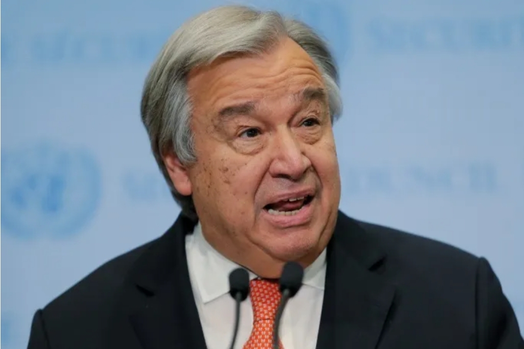 غوتيريس مرعوب من قصف إسرائيل لموكب سيارات إسعاف كان على متنها جرحى في غزة