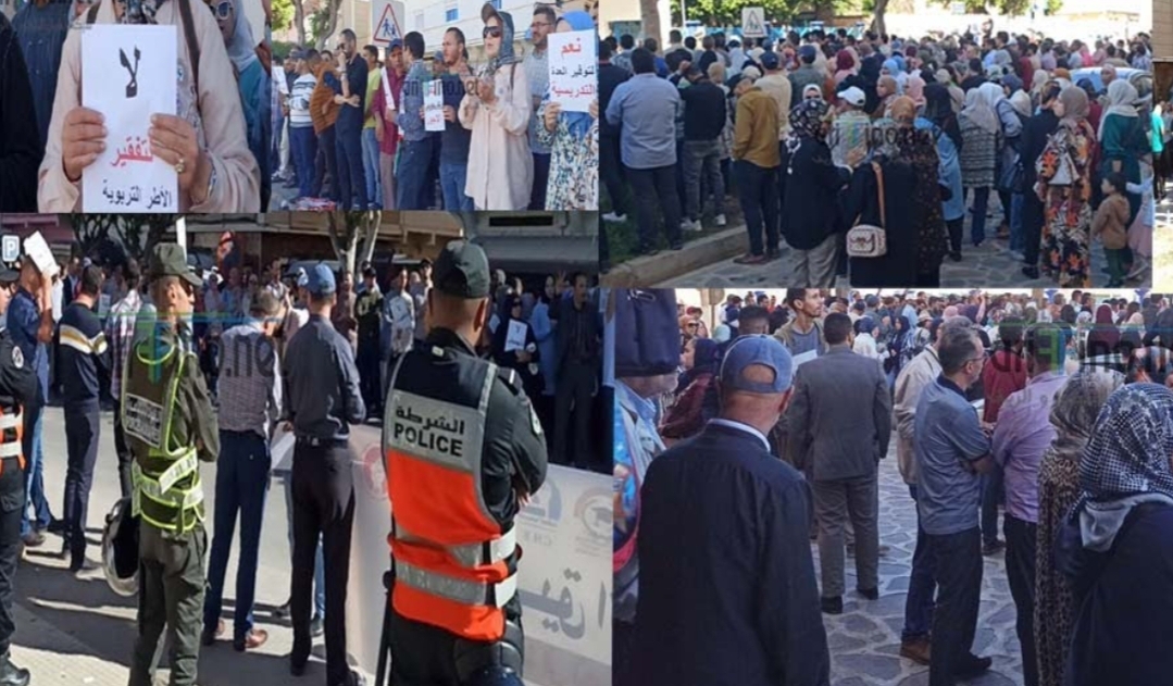 النقابة العليمية لحزب الإستقلال بالناظور تهدد منخرطيها من الأساتذة الذين يواصلون الإضراب