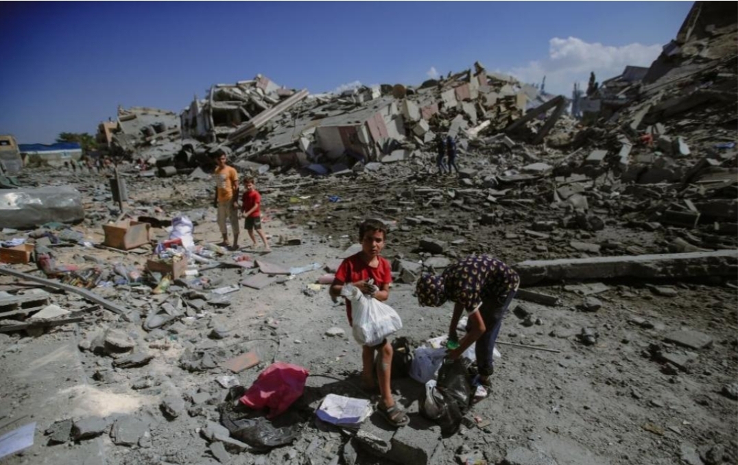 إرتفاع حصيلة القتلى في قطاع غزة إلى 25105