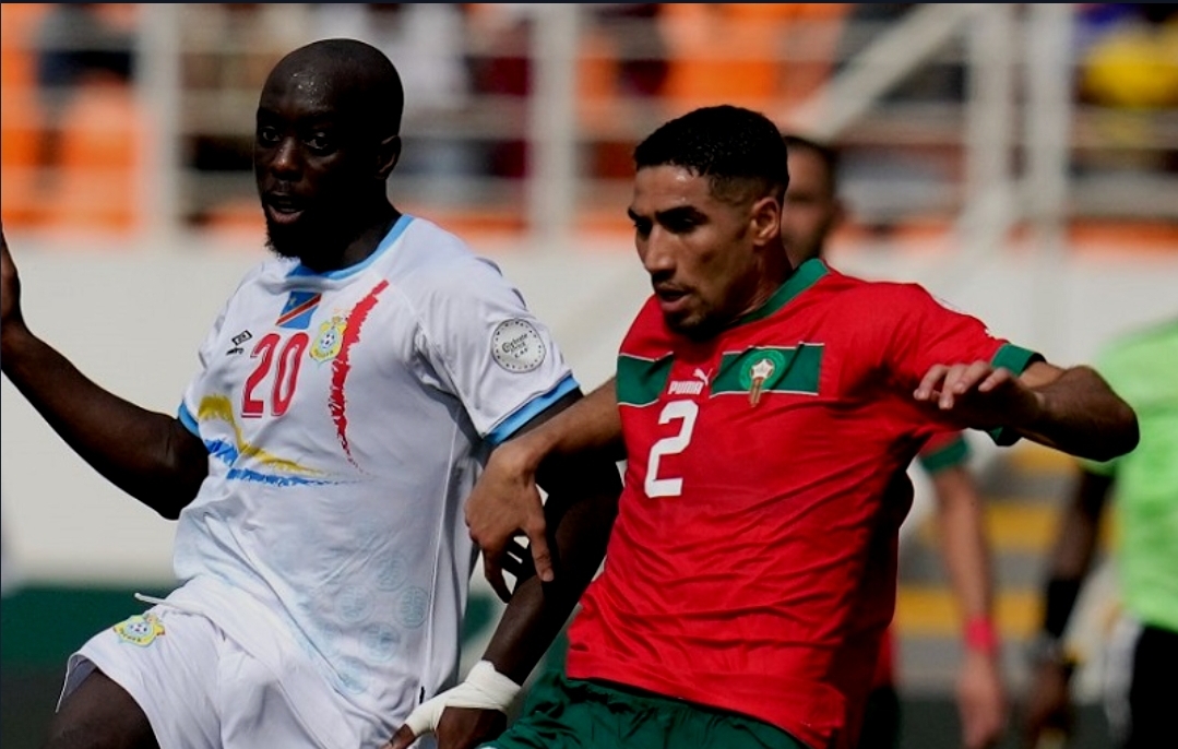 بأداء باهت … المنتخب المغربي يتعادل أمام منتخب الكونغو بهدف لمثله