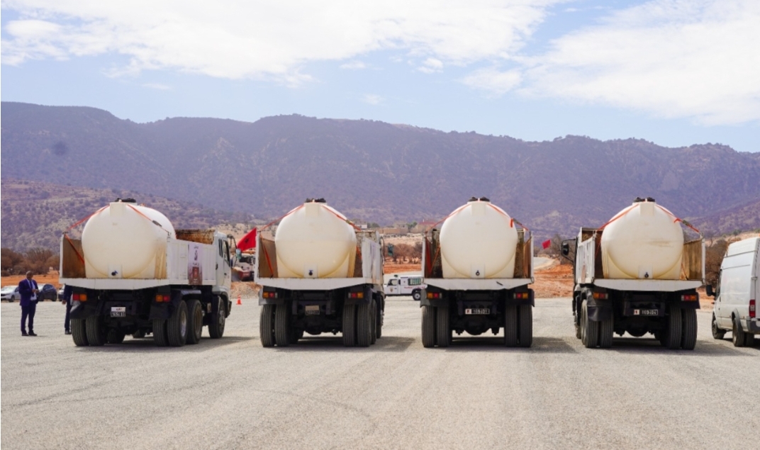 رغم الجفاف … آسفي والجديدة لن تعانيا من نقص الماء ، وتوفير 700 شاحنة صهريجية لنقل المياه للبوادي المغربية