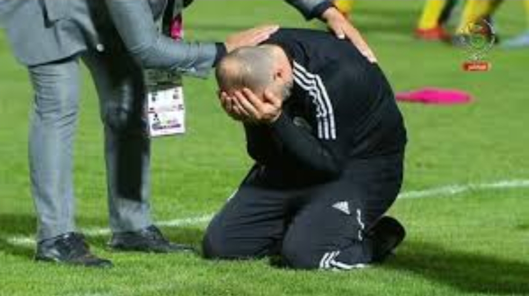 المدرب بلماضي يغادر منتخب الجزائر