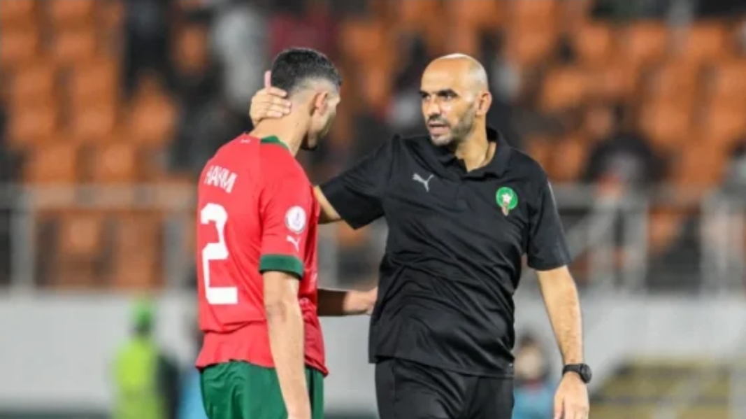 شجاعة مدرب … الركراكي :   أنا من أقصى المنتخب المغربي من كأس أمم إفريقيا
