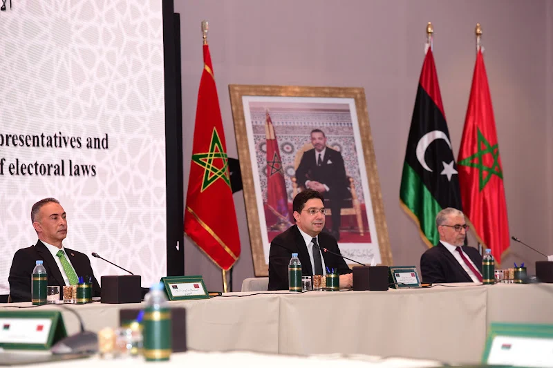 مشاورات سياسية ليبية في المغرب.. السعي نحو تفعيل الخطة الخماسية