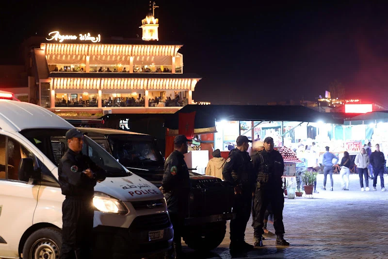 عناصر الأمن توقف شابًا يعاني من اضطرابات عقلية في مراكش