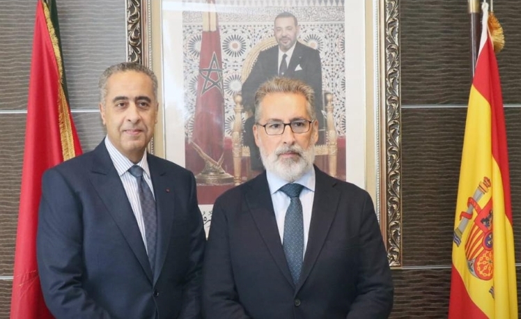 الحموشي يستقبل مدير البوليس التجسسي بإسبانيا