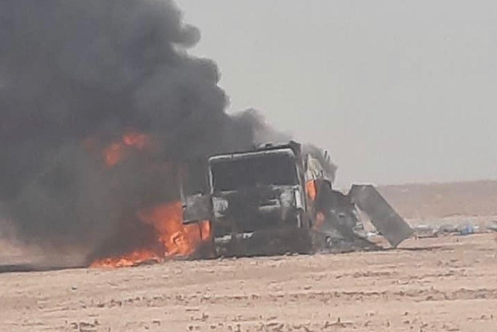 الجيش المغربي ينفذ عملية جوية ويقتل 8 من عناصر البوليساريو ويدمر آلياتهم بشكل كامل