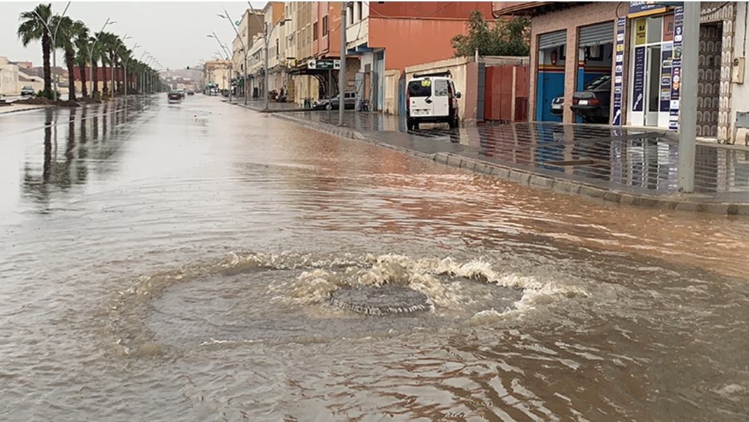 مقاييس التساقطات في المغرب خلال 24 ساعة الماضية