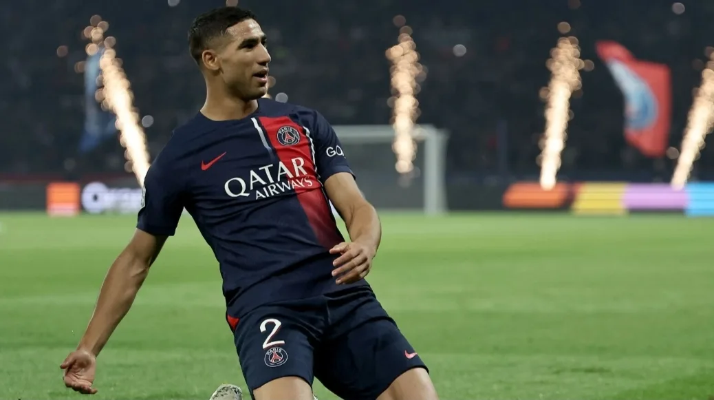 أشرف حكيمي يثير قلق مدرب برشلونة قبل مواجهة باريس سان جيرمان