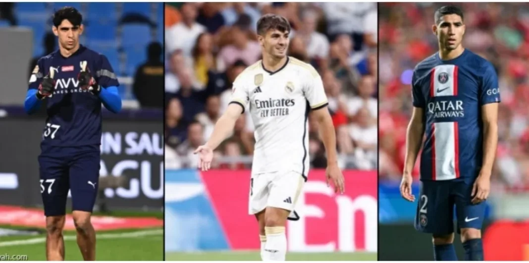 ضمنهم دياز وحكيمي وبونو وبنصغير … المنتخب الأولمبي يشارك في أولمبياد باريس ب 10 لاعبين من المنتخب الأول