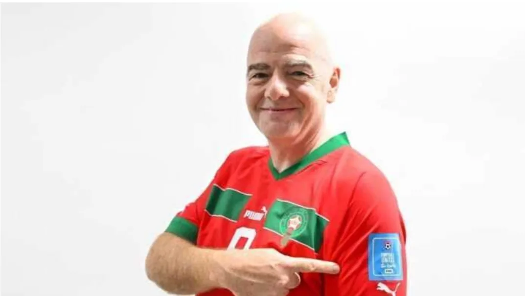 في رسالة للمنتخب المغربي … رئيس “الفيفا” :    نتمنى أن تبهروا العالم كما فعلتم خلال كأس العالم قطر