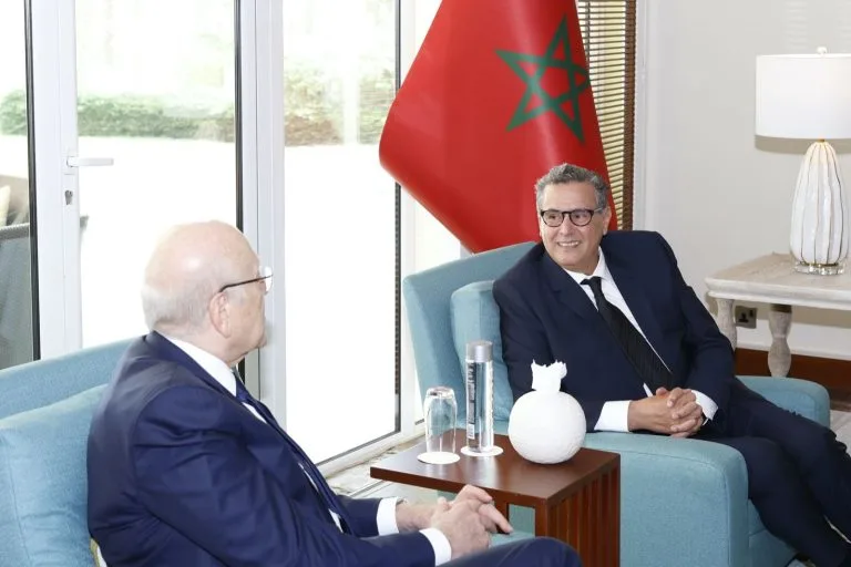 عزيز أخنوش يبحث مع نجيب ميقاتي سبل تعزيز العلاقات الثنائية بين المغرب ولبنان